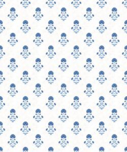 Marigold Wallpaper - Palace Grove Collection - M&K Studio - Swatch - Colorway: Sapphire