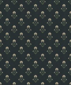 Marigold Wallpaper - Palace Grove Collection - M&K Studio - Swatch - Colorway: Topaz