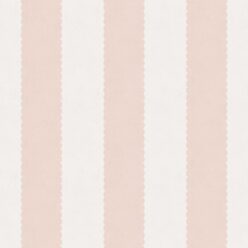 Scallop Stripe Wallpaper - Palace Grove Collection - M&K Studio - Swatch - Colorway: Antique Rose