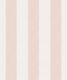 Scallop Stripe Wallpaper - Palace Grove Collection - M&K Studio - Swatch - Colorway: Antique Rose