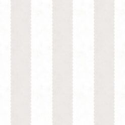 Scallop Stripe Wallpaper - Palace Grove Collection - M&K Studio - Swatch - Colorway: Ivory