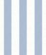 Scallop Stripe Wallpaper - Palace Grove Collection - M&K Studio - Swatch - Colorway: Sapphire