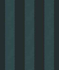 Scallop Stripe Wallpaper - Palace Grove Collection - M&K Studio - Swatch - Colorway: Topaz