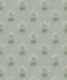 Geranium Wallpaper - Palace Grove Collection - M&K Studio - Swatch - Colorway: Duck Egg