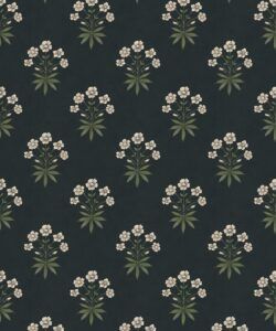 Geranium Wallpaper - Palace Grove Collection - M&K Studio - Swatch - Colorway: Topaz