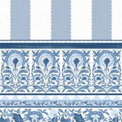 Pietra Mural - Palace Grove Collection - M&K Studio - Swatch - Colorway: Sapphire