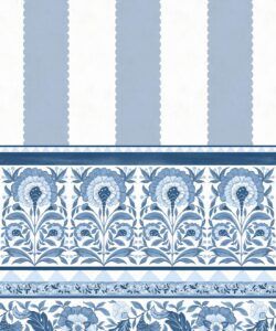 Pietra Mural - Palace Grove Collection - M&K Studio - Swatch - Colorway: Sapphire