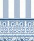 Pietra Mural - Palace Grove Collection - M&K Studio - Swatch - Colorway: Sapphire