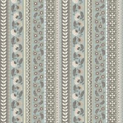 Ribbon Wallpaper - Palace Grove Collection - M&K Studio - Swatch - Colorway: Duck Egg