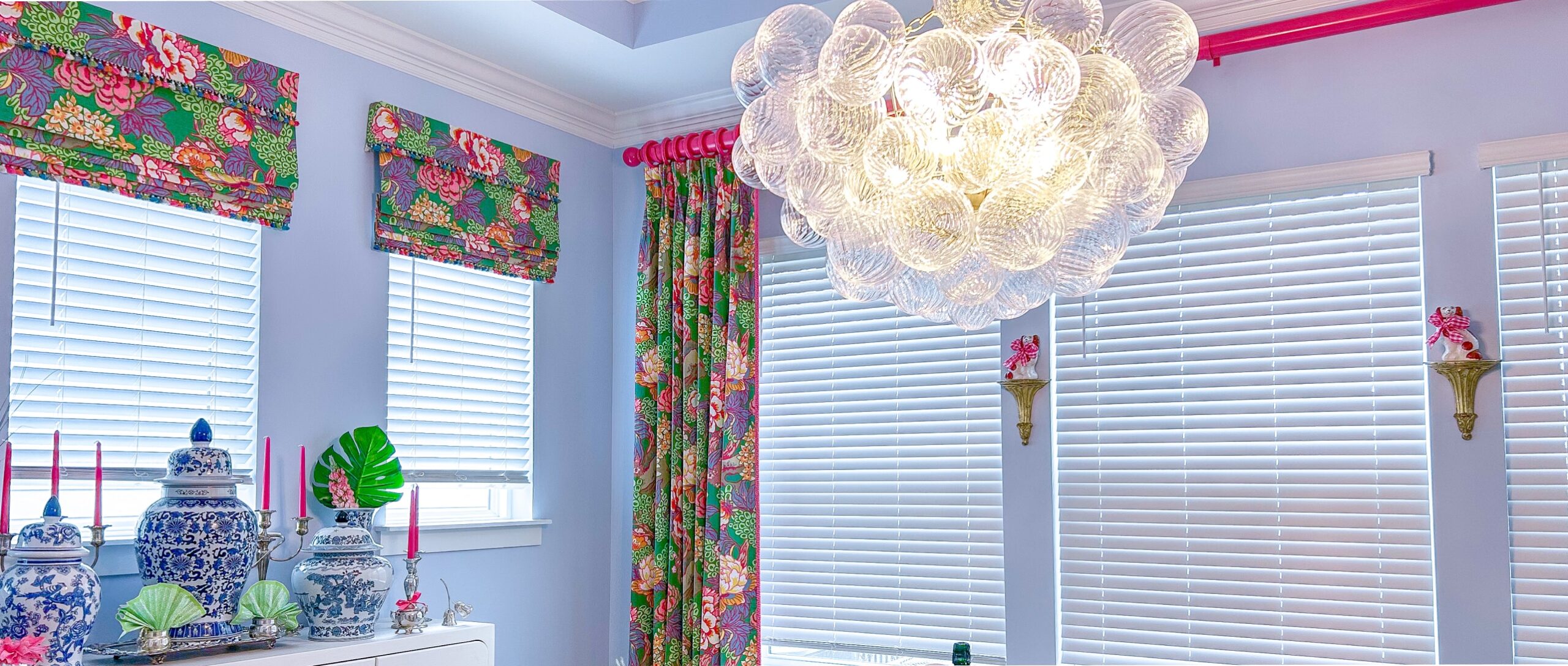 Charming Flamingo Designs living room