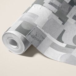 Facet Type II Vinyl Wallpaper - Colourway: Ash - Roll - Commercial Wallcoverings