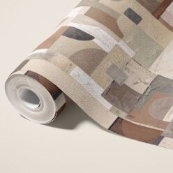 Facet Type II Vinyl Wallpaper - Colourway: Sand - Roll - Commercial Wallcoverings