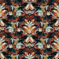Filigree Type II Vinyl Wallpaper - Colourway: Velvet - Swatch - Commercial Wallcoverings