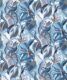 Palmetto Type II Vinyl Wallpaper - Colourway: Aqua - Swatch - Commercial Wallcoverings