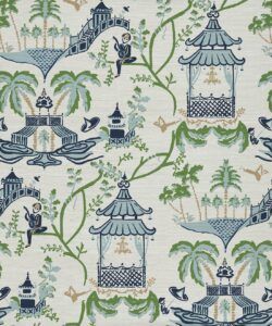 Mulberry Grasscloth Wallpaper - Colourway: Jungle - Pattern Play Collection