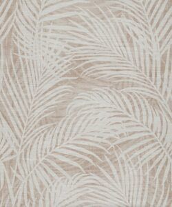 Laguna Palms Grasscloth Wallpaper - Colourway: Vintage Blush - Pattern Play Collection