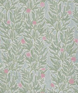 Linen Seagrass Grasscloth Wallpaper - Colourway: Selected: Forest Papaya - Pattern Play Collection
