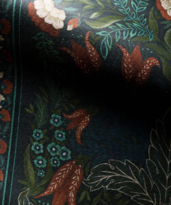 Pavilion Garden Grasscloth Wallpaper - Colorway: Topaz - Rich Traditions Collection - Swatch