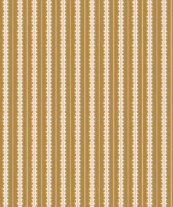 Big Top Wallpaper - Colorway: Golden - Petite Prints - Stripes Collection - Swatch