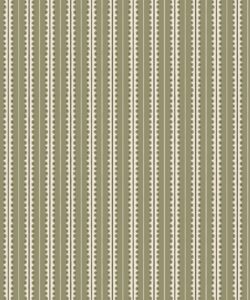 Big Top Wallpaper - Colorway: Olive - Petite Prints - Stripes Collection - Swatch
