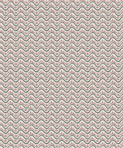 Dew Wallpaper - Colorway: Nautical - Petite Prints - Stripes Collection - Swatch