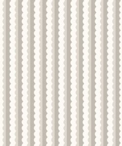 Otto Wallpaper - Colorway: Cloud - Petite Prints - Stripes Collection - Roll