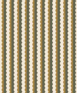 Otto Wallpaper - Colorway: Olive - Petite Prints - Stripes Collection - Swatch