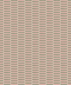 Rail Wallpaper - Colorway: Blush - Petite Prints - Stripes Collection - Swatch