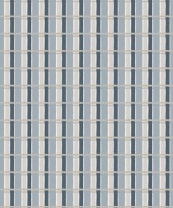 Twill Wallpaper - Colorway: Periwinkle - Petite Prints - Stripes Collection - Swatch