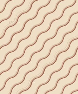 Bellisima Wallpaper - Colorway: Caffe - Poodle & Blonde Collection - Swatch