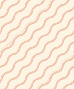 Bellisima Wallpaper - Colorway: Crema - Poodle & Blonde Collection - Swatch