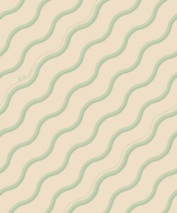 Bellisima Wallpaper - Colorway: Mela - Poodle & Blonde Collection - Swatch