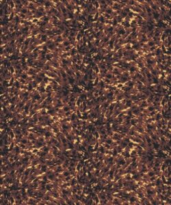 Lonesome George Wallpaper - Colorway: Walnut - Poodle & Blonde Collection - Swatch
