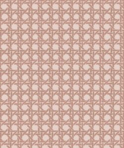 Rattan Wallpaper - Colorway: Dusty - Poodle & Blonde Collection - Swatch