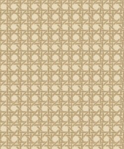 Rattan Wallpaper - Colorway: Sepia - Poodle & Blonde Collection - Swatch