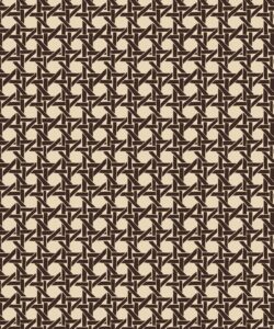 Rattan Wallpaper - Colorway: Umber - Poodle & Blonde Collection - Swatch