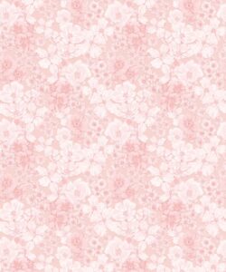 Dolls House Wallpaper - Colorway: Blossom - Poodle & Blonde Collection - Swatch
