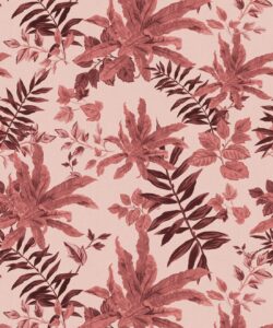Follywood Foliage Wallpaper - Colorway: Blossom - Poodle & Blonde Collection - Swatch