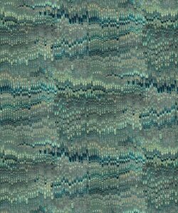1970 Wallpaper - Colorway: Oceano - Poodle & Blonde Collection - Swatch