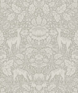 Richmond Wallpaper - Colorway: Dove - Fable Collection by M&K Studios - Swatch