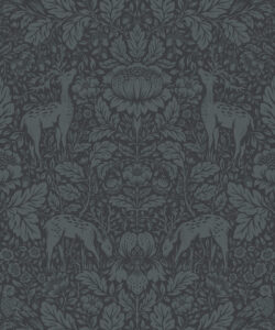 Richmond Wallpaper - Colorway: Indigo - Fable Collection by M&K Studios - Swatch