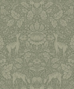 Richmond Wallpaper - Colorway: Sage - Fable Collection by M&K Studios - Swatch