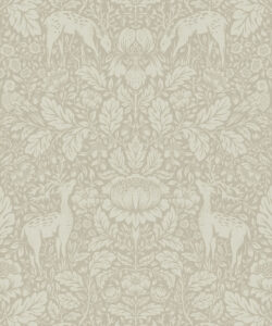 Richmond Wallpaper - Colorway: Taupe - Fable Collection by M&K Studios - Swatch