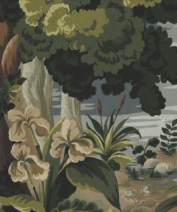 The Glenn Grasscloth Mural - Colorway: Tapestry - Fable Collection by M&K Studios - Swatch