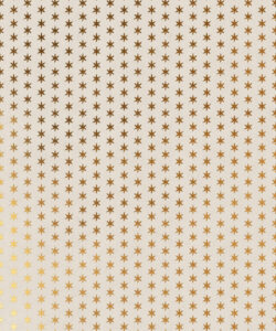 Tudor Star Metallic Wallpaper - Colorway: Gold - Fable Collection by M&K Studios - Swatch
