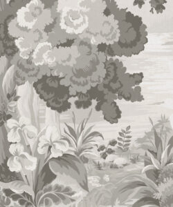 The Glenn Mural - Colorway: Mist - Fable Collection by M&K Studios - Swatch