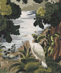 The Glenn Mural - Colorway: Tapestry - Fable Collection by M&K Studios - Swatch