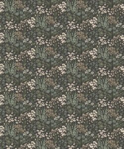 Ophelia Wallpaper- Colorway: Olive - Fable Collection by M&K Studios - Swatch