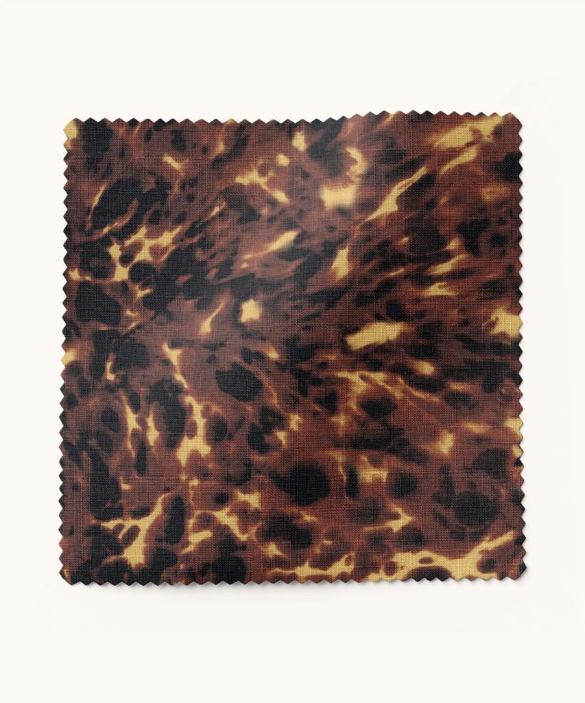 Lonesome George Fabric - Colourway: Walnut - Swatch