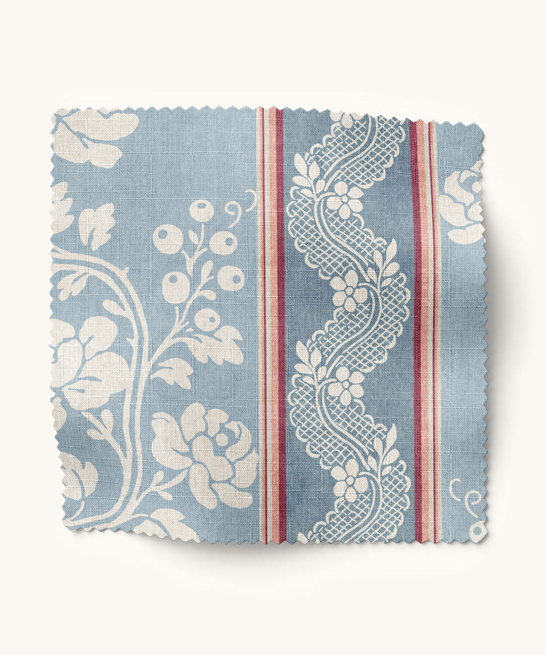 Elise Fabric - Colourway: Swedish Blue - Swatch